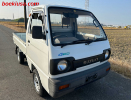 1991 Suzuki Carry, Mini Truck 4WD - 660cc - 4/C Condition - 68003mi