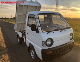 1993 Suzuki Carry, Mini Dump  Drive: 4WD  - Engine: 660 cc - Condition: 4/B - Mileage: 104095 mi
