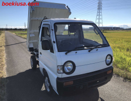 1992 Suzuki Carry, Mini Dump  Drive: 4WD  - Engine: 660 cc - Condition: 4/B - Mileage: 46339 mi