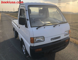 1998 Suzuki Carry, Mini Truck  Drive: 4WD  - Engine: 660 cc - Condition: 4/B - Mileage: 53077 mi
