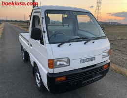 1998 Suzuki Carry, Mini Truck  Drive: 4WD  - Engine: 660 cc - Condition: 4/B - Mileage: 12656 mi