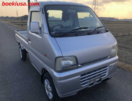 1999 Suzuki Carry, Mini Truck  Drive: 4WD  - Engine: 660 cc - Condition: 4/B - Mileage: 43118 mi