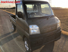 1999 Mitsubishi Minicab, Mini Truck  Drive: 4WD  - Engine: 660 cc - Condition: 4/B - Mileage: 42206 mi