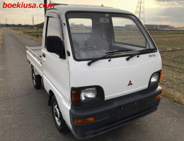 1994 Mitsubishi Minicab, Mini Truck  Drive: 4WD  - Engine: 660 cc - Condition: 4/B - Mileage: 14533 mi