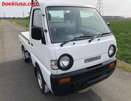 1996 Suzuki Carry, Mini Truck  Drive: 4WD  - Engine: 660 cc - Condition: 4/B - Mileage: 40461 mi