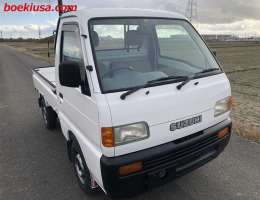 1998 Suzuki Carry, Mini Truck  Drive: 4WD  - Engine: 660 cc - Condition: 4/B - Mileage: 60730 mi