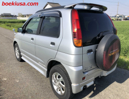 1998 DAIHATSU TERIOS KID  Drive: 4WD  - Engine: 660 cc - Condition: 4/B - Mileage: 72712 mi