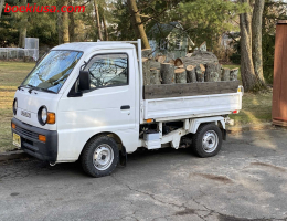 1991 Suzuki Carry, Mini Dump  Drive: 4WD  - Engine: 660 cc - Condition: 4/B - Mileage: 6920 mi