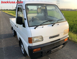 1998 Suzuki Carry, Mini Truck  Drive: 4WD  - Engine: 660 cc - Condition: 4/B - Mileage: 57446 mi