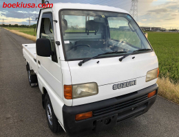 1996 Suzuki Carry, Mini Truck  Drive: 4WD  - Engine: 660 cc - Condition: 4/B - Mileage: 43488 mi