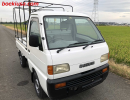 1997 Suzuki Carry, Mini Truck  Drive: 4WD  - Engine: 660 cc - Condition: 4/B - Mileage: 19529 mi