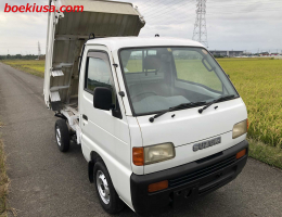 1996 Suzuki Carry, Mini Dump  Drive: 4WD  - Engine: 660 cc - Condition: 4/B - Mileage: 41079 mi