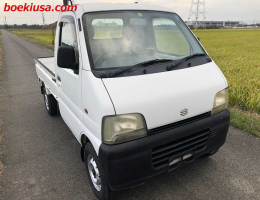 1999 Suzuki Carry, Mini Truck  Drive: 4WD  - Engine: 660 cc - Condition: 4/B - Mileage: 53277 mi