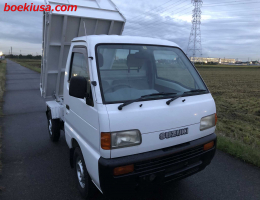 1998 Suzuki Carry, Mini Dump  Drive: 4WD  - Engine: 660 cc - Condition: 4/B - Mileage: 27887 mi