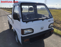 1990 Honda Acty, Mini Truck  Drive: 4WD  - Engine: 660 cc - Condition: 4/B - Mileage: 54484 mi