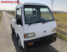 1998 Subaru Sambar, King Cab, Mini Truck  Drive: 4WD  - Engine: 660 cc - Condition: 4/B - Mileage: 49388 mi
