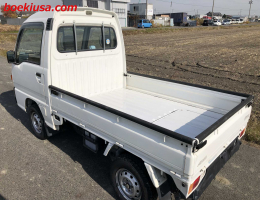 1998 Subaru Sambar, King Cab, Mini Truck  Drive: 4WD  - Engine: 660 cc - Condition: 4/B - Mileage: 49388 mi