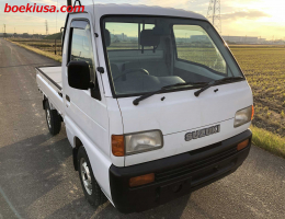1996 Suzuki Carry, Mini Truck  Drive: 4WD  - Engine: 660 cc - Condition: 4/B - Mileage: 9580 mi