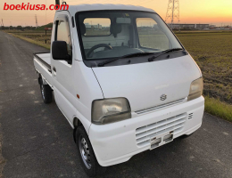 1999 Suzuki Carry, Mini Truck  Drive: 4WD  - Engine: 660 cc - Condition: 4/B - Mileage: 59807 mi