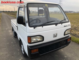 1991 Honda Acty, Attack, Mini Truck  Drive: 4WD  - Engine: 660 cc - Condition: 4/B - Mileage: 40600 mi