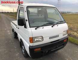 1997 Suzuki Carry, Mini Truck  Drive: 4WD  - Engine: 660 cc - Condition: 4/B - Mileage: 28842 mi
