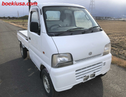 1999 Suzuki Carry, Mini Truck  Drive: 4WD  - Engine: 660 cc - Condition: 4/B - Mileage: 27196 mi