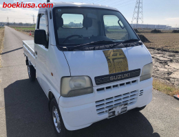 2001 Suzuki Carry, Mini Truck  Drive: 4WD  - Engine: 660 cc - Condition: 4/C - Mileage: 19977 mi