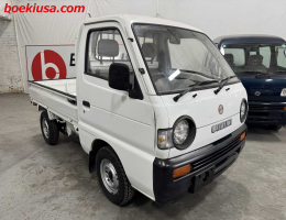 1992 Suzuki Carry, Mini Truck  Drive: 4WD  - Engine: 660 cc - Condition: 4/B - Mileage: 62336 mi
