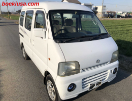 1999 Suzuki Every, Intercooler Turbo, Mini Van  Drive: 4WD  - Engine: 660 cc - Condition: 4/B - Mileage: 72505 mi