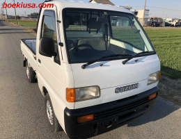 1996 Suzuki Carry, Mini Truck  Drive: 4WD  - Engine: 660 cc - Condition: 4/B - Mileage: 43228 mi