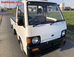 1990 Subaru Sambar, Mini Truck  Drive: 4WD  - Engine: 660 cc - Condition: 4/B - Mileage: 47913 mi