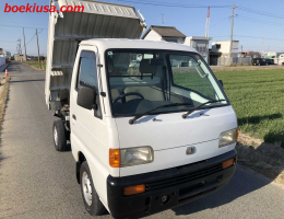 1997 Mazda Scrum, Mini Dump  Drive: 4WD  - Engine: 660 cc - Condition: 4/B - Mileage: 66553 mi