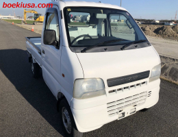 2001 Suzuki Carry, Mini Truck  Drive: 4WD  - Engine: 660 cc - Condition: 4/B - Mileage: 57488 mi