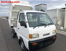 1997 Suzuki Carry, Mini Fuka Dump  Drive: 4WD  - Engine: 660 cc - Condition: 4/B - Mileage: 23850 mi