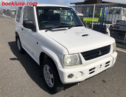 2001 Mitsubishi Mini Pajero Turbo  Drive: 4WD  - Engine: 660 cc - Condition: 4/B - Mileage: 60743 mi