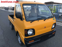 1993 Mitsubishi Minicab, Mini Truck  Drive: 4WD  - Engine: 660 cc - Condition: 3.5/C - Mileage: 54594 mi
